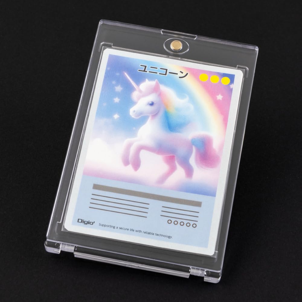 Amazon.co.jp: Digio2 マグネットローダー トレカ クリア Z0289